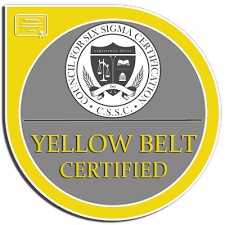 Six Sigma Yellow Belt Certificate